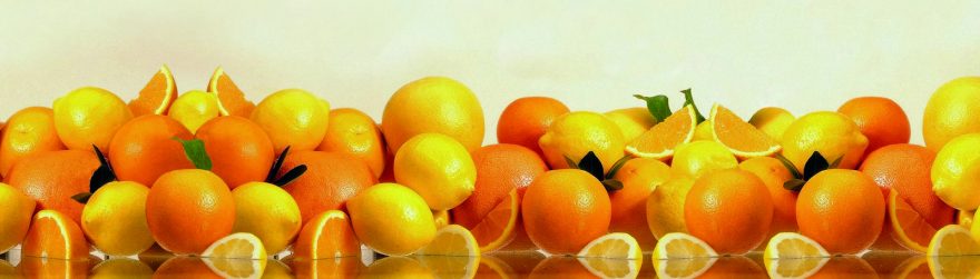 Изображение для стеклянного кухонного фартука, скинали: фрукты, апельсины, skin166