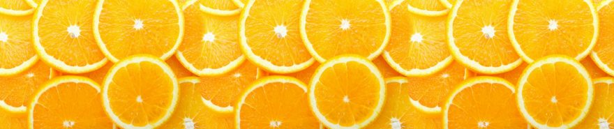 Изображение для стеклянного кухонного фартука, скинали: фрукты, апельсины, skin252