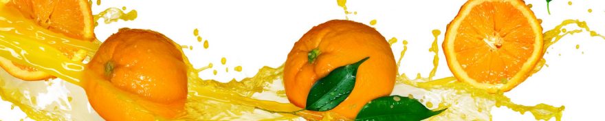 Изображение для стеклянного кухонного фартука, скинали: фрукты, апельсины, skin318