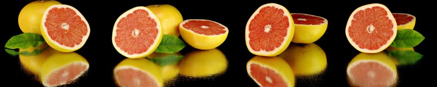 Изображение для стеклянного кухонного фартука, скинали: фрукты, грейпфрут, skin472
